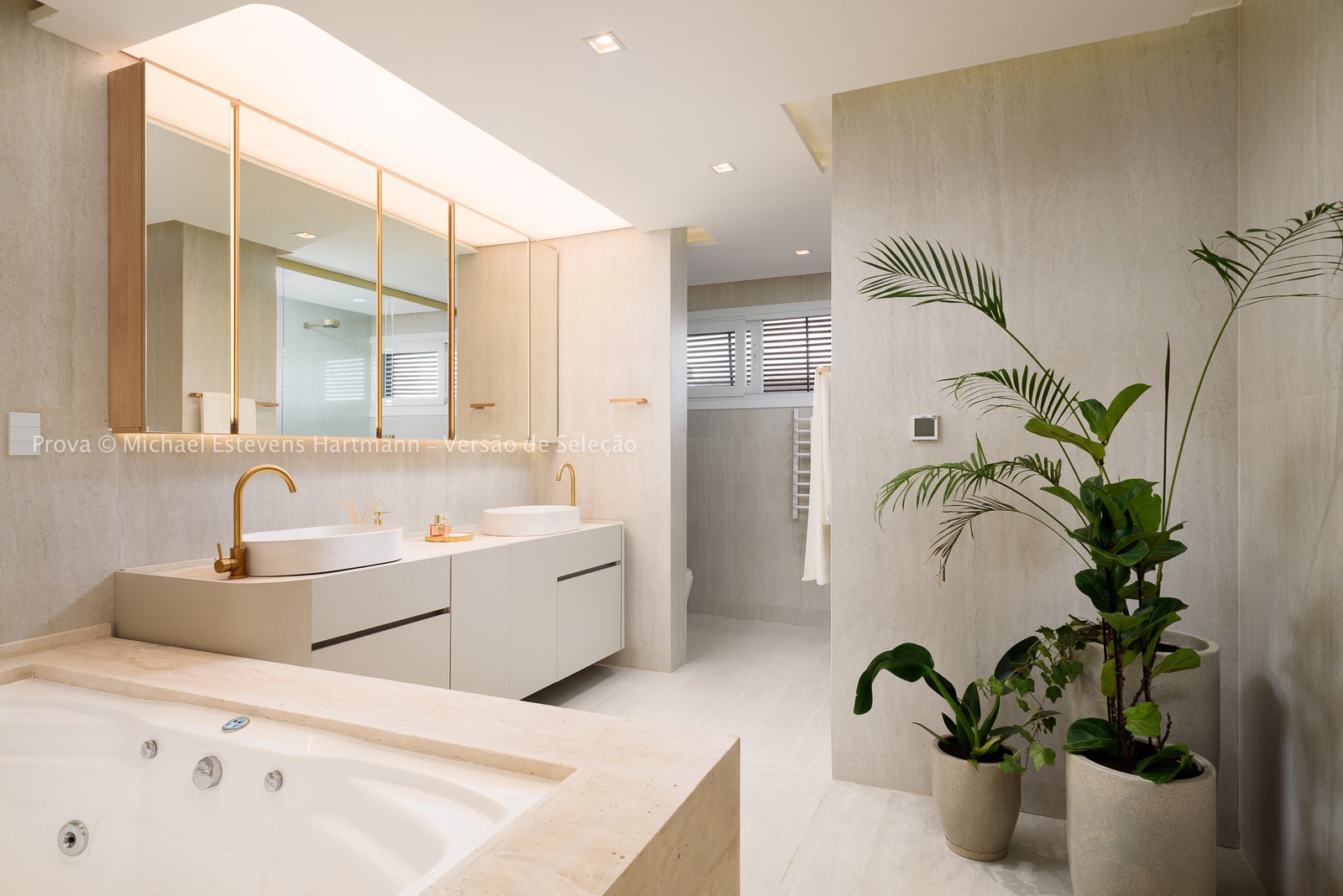 Projeto de banho premium Casa Krein